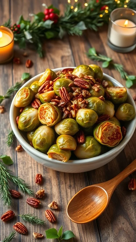 maple brussels sprouts side dish