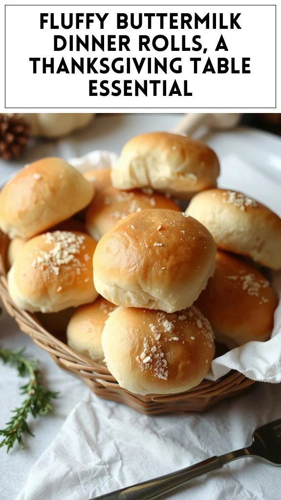 Fluffy Buttermilk Dinner Rolls, a Thanksgiving Table Essential
