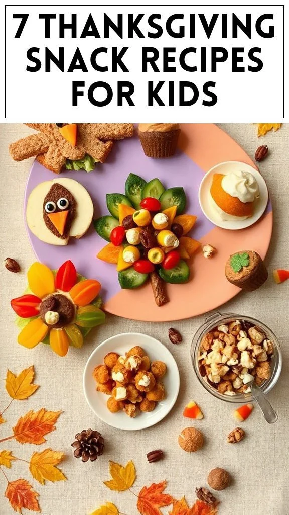 7 Thanksgiving Snack Recipes for Kids