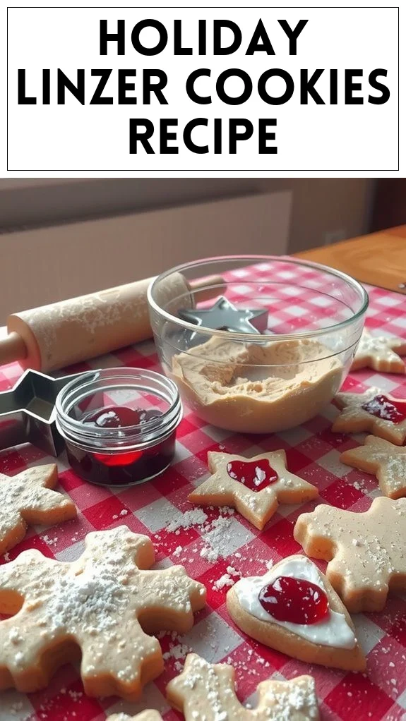 Holiday Linzer Cookies Recipe