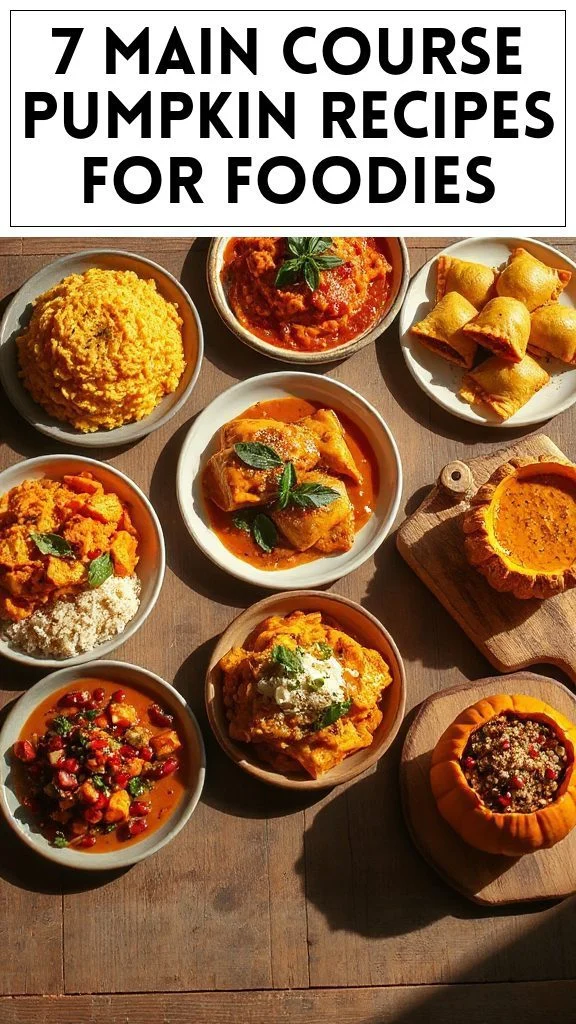 7 Main Course Pumpkin Recipes For Foodies