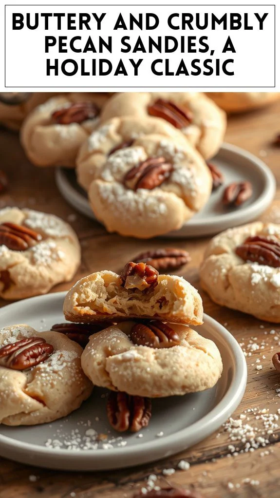Buttery and Crumbly Pecan Sandies, a Holiday Classic