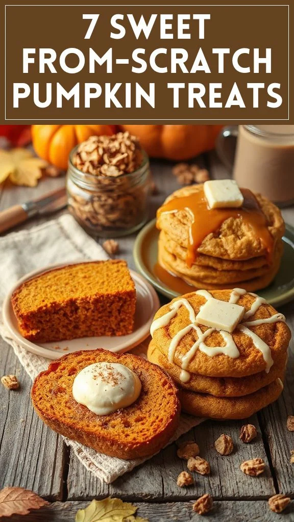 7 Sweet From-Scratch Pumpkin Treats
