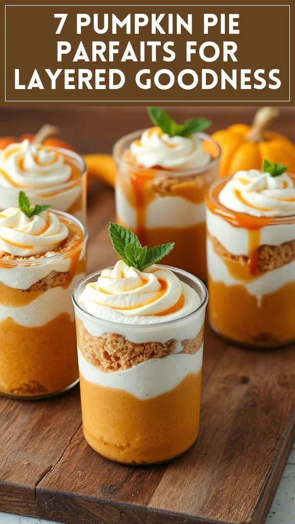 7 Pumpkin Pie Parfaits for Layered Goodness