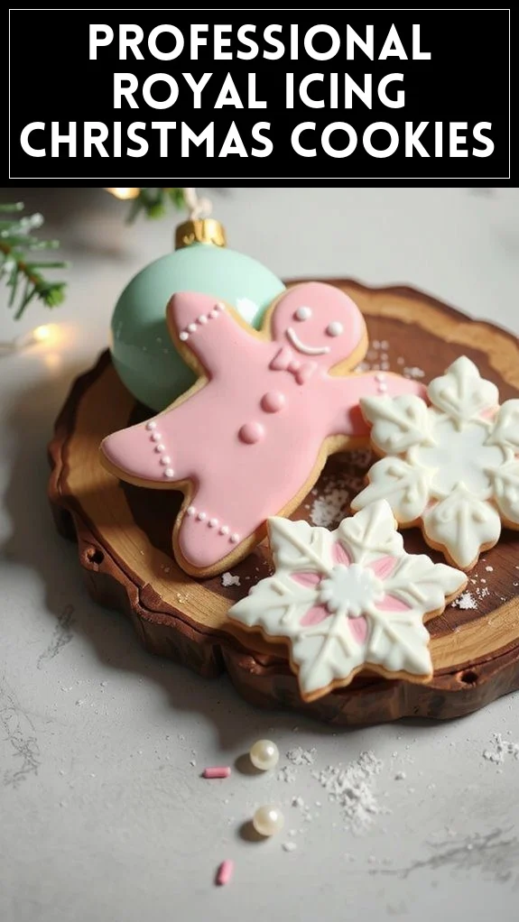 Professional Royal Icing Christmas Cookies