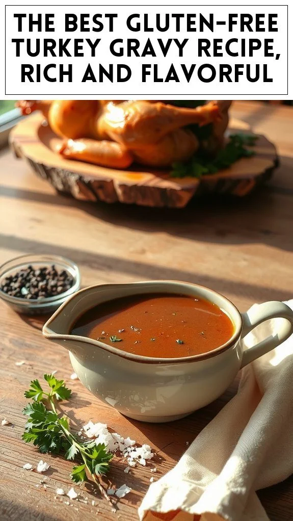 The Best Gluten-Free Turkey Gravy Recipe, Rich and Flavorful