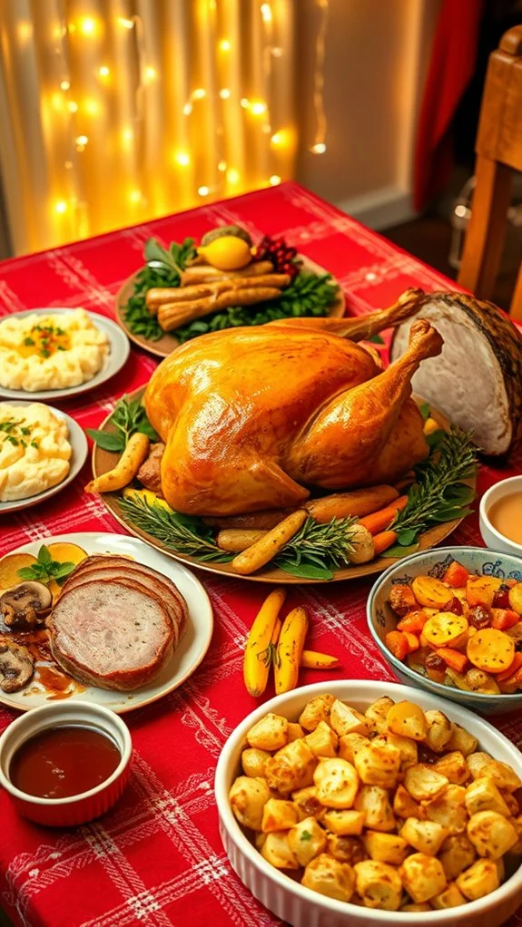 festive roast dinner ideas