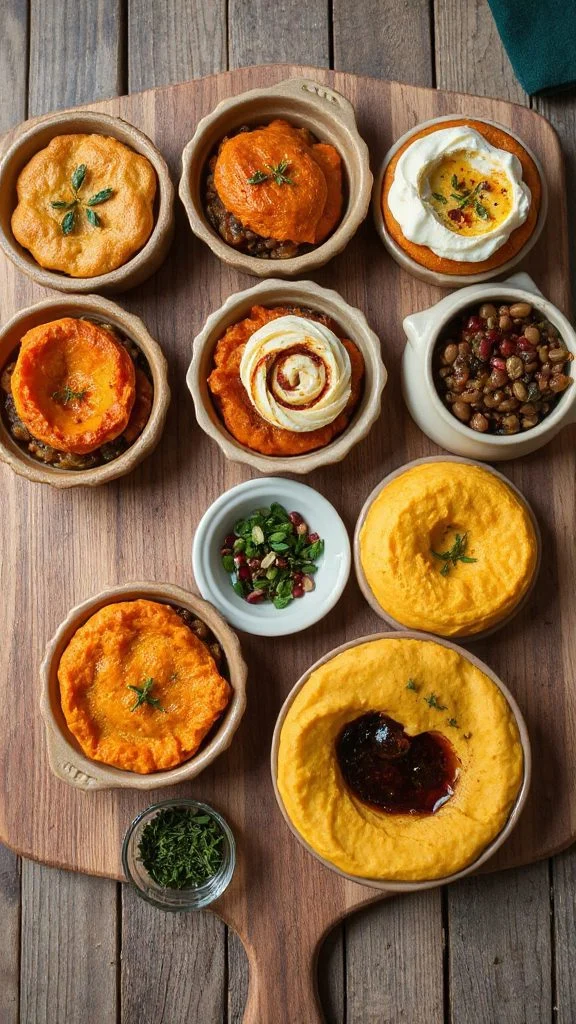 gourmet winter lentil pie