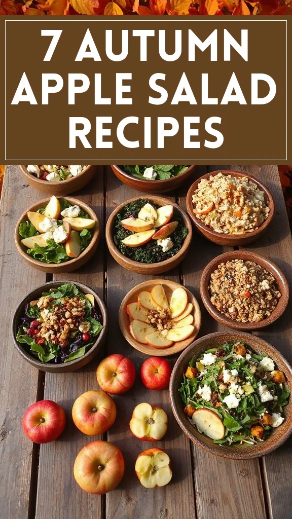 7 Autumn Apple Salad Recipes