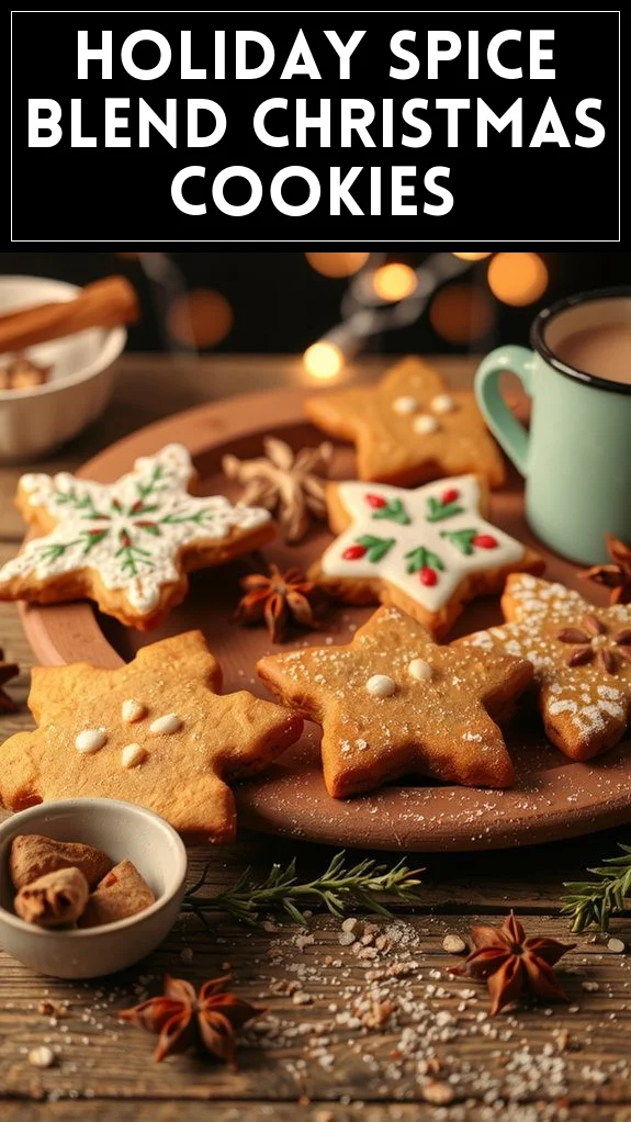 Holiday Spice Blend Christmas Cookies