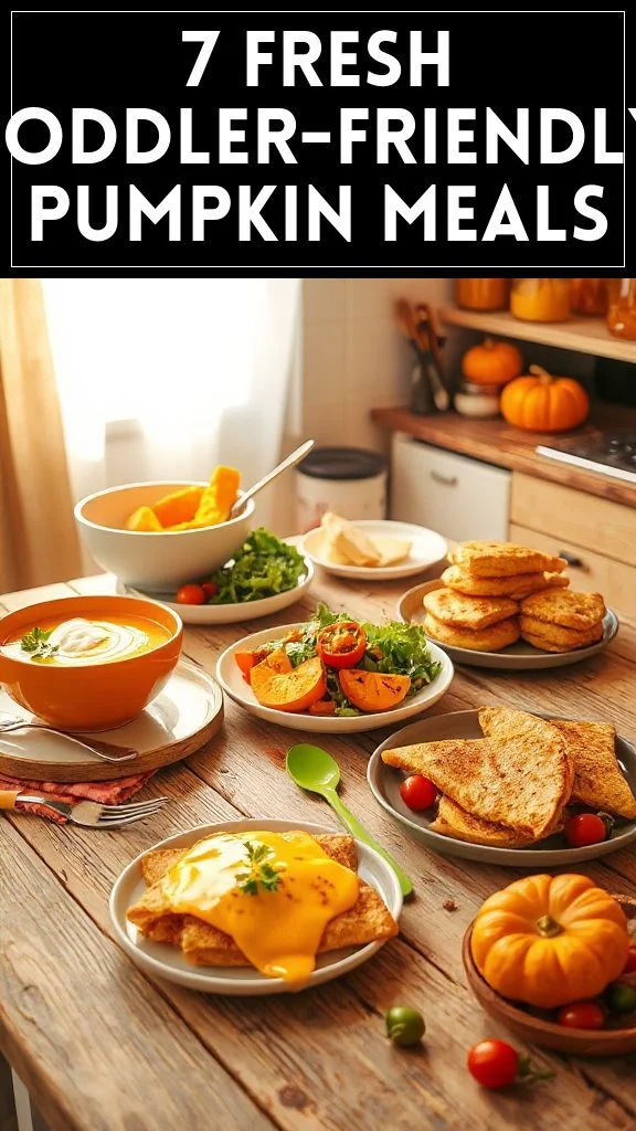 7 Fresh Toddler-Friendly Pumpkin Meals