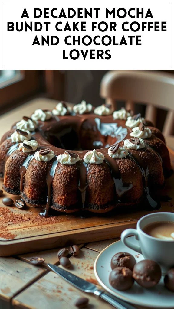 A Decadent Mocha Bundt Cake for Coffee and Chocolate Lovers