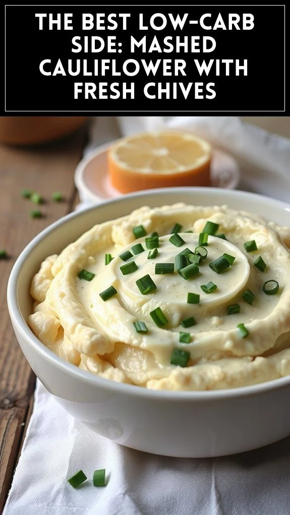 The Best Low-Carb Side: Mashed Cauliflower With Fresh Chives