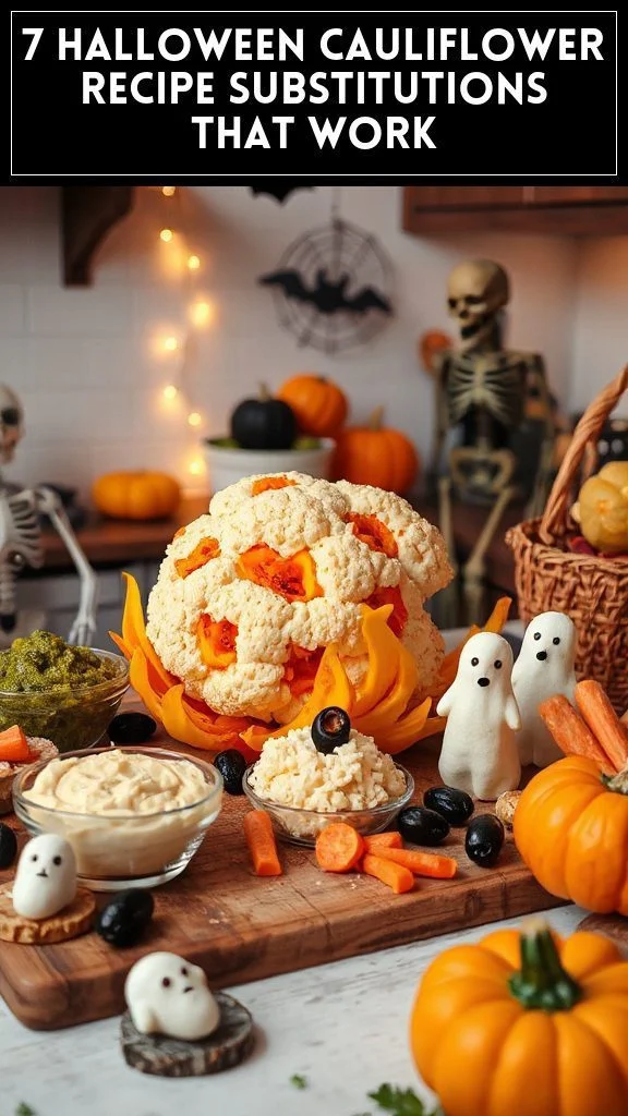 7 Halloween Cauliflower Recipe Substitutions That Work