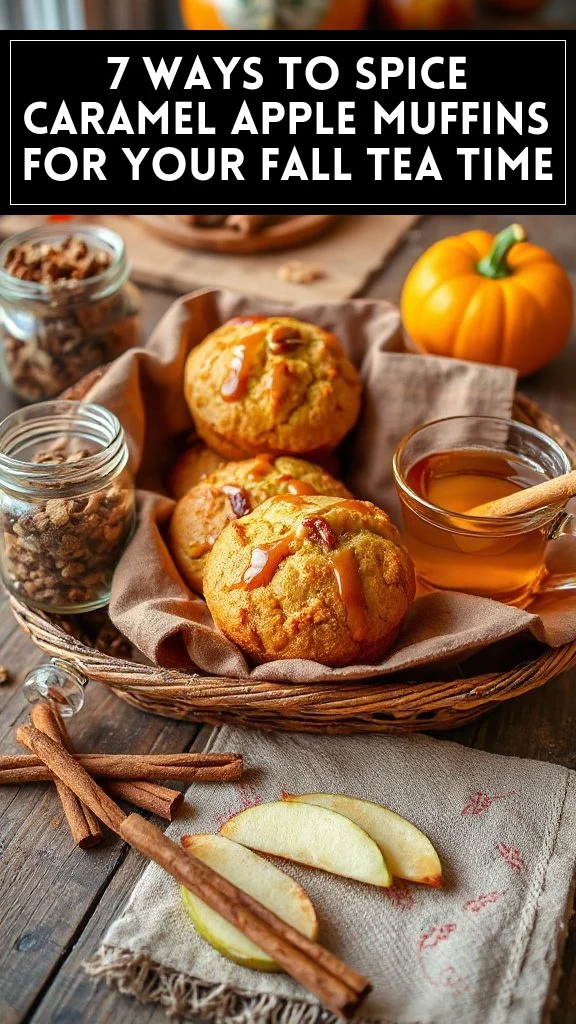 7 Ways to Spice Caramel Apple Muffins for Your Fall Tea Time