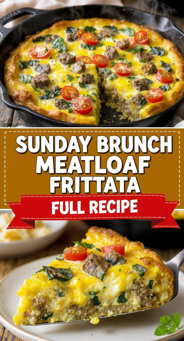 Sunday Brunch Meatloaf Frittata – Leftover Reinvented