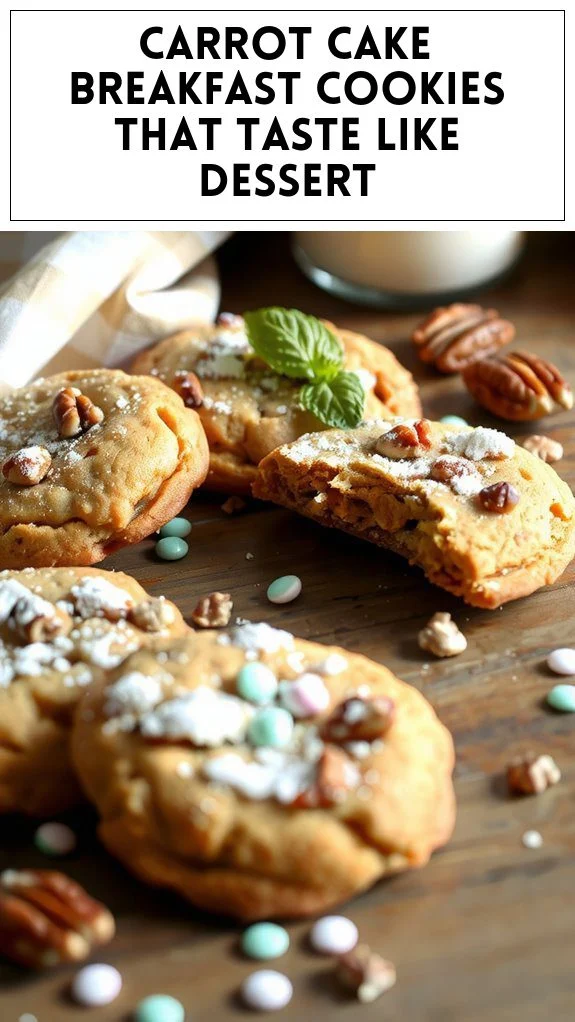 Carrot Cake Breakfast Cookies That Taste Like Dessert