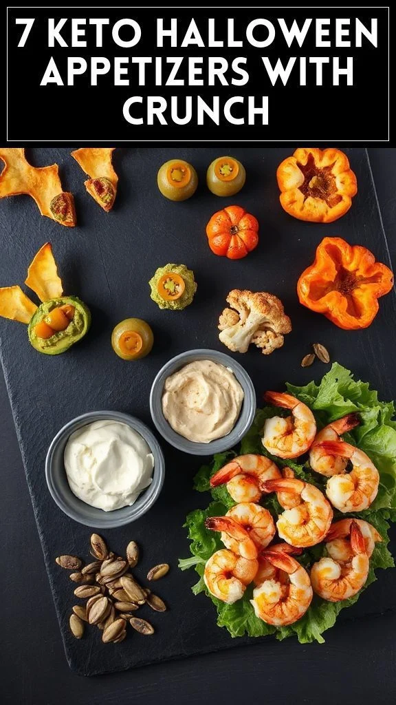 7 Keto Halloween Appetizers With Crunch