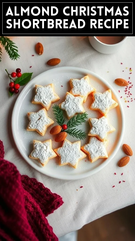 Almond Christmas Shortbread Recipe