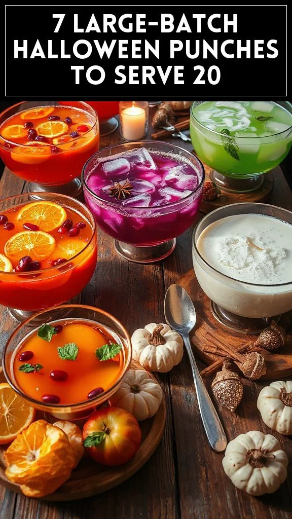 7 Large-Batch Halloween Punches to Serve 20
