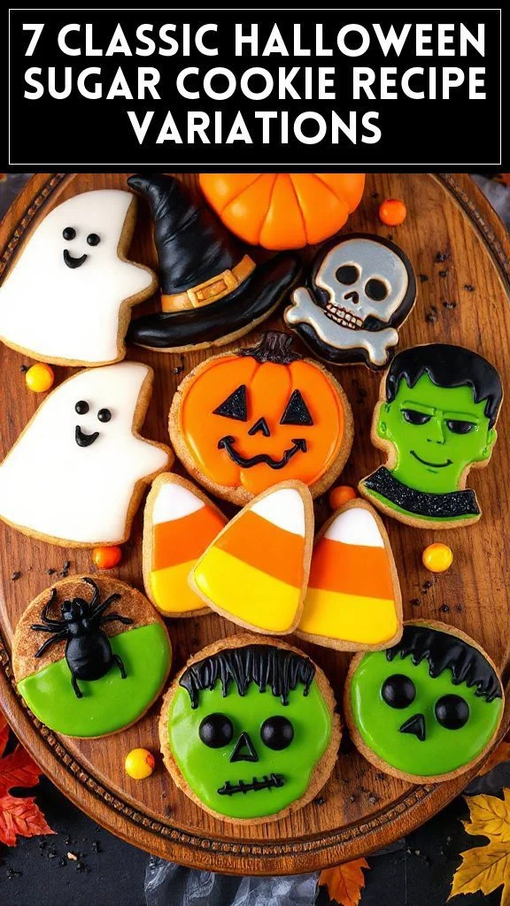 7 Classic Halloween Sugar Cookie Recipe Variations
