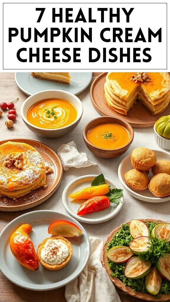 7 Healthy Pumpkin Cream Cheese Dishes