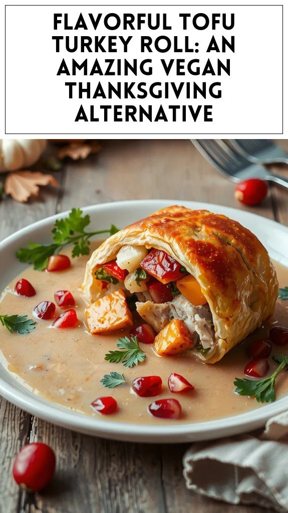 Flavorful Tofu Turkey Roll: An Amazing Vegan Thanksgiving Alternative
