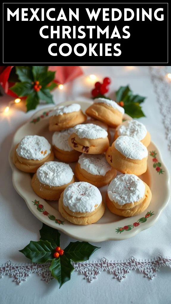 Mexican Wedding Christmas Cookies