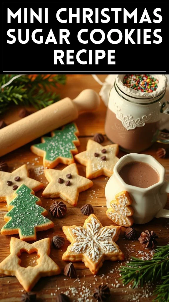 Mini Christmas Sugar Cookies Recipe