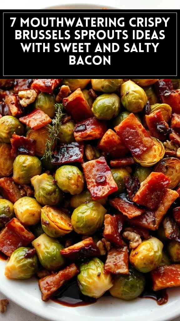 7 Mouthwatering Crispy Brussels Sprouts Ideas With Sweet and Salty Bacon