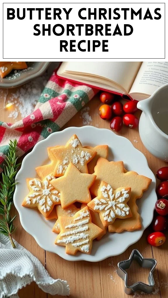 Buttery Christmas Shortbread Recipe