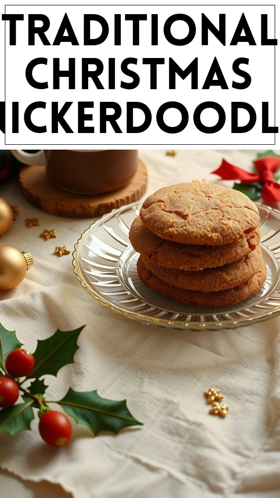 Traditional Christmas Snickerdoodles