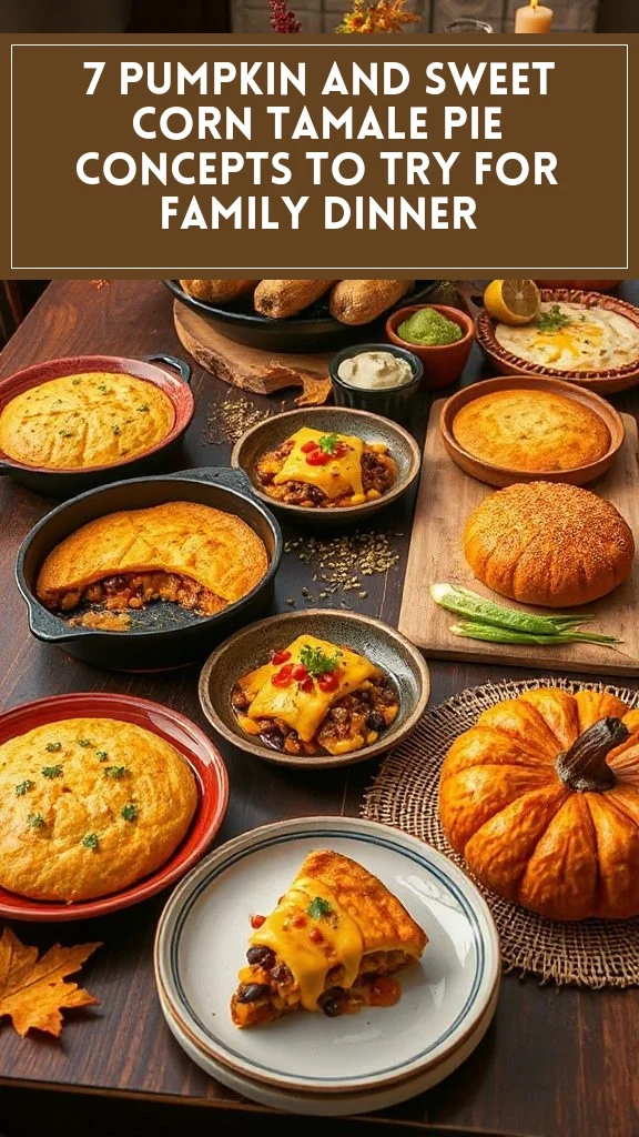 7 Pumpkin and Sweet Corn Tamale Pie Concepts to Try for Family Dinner