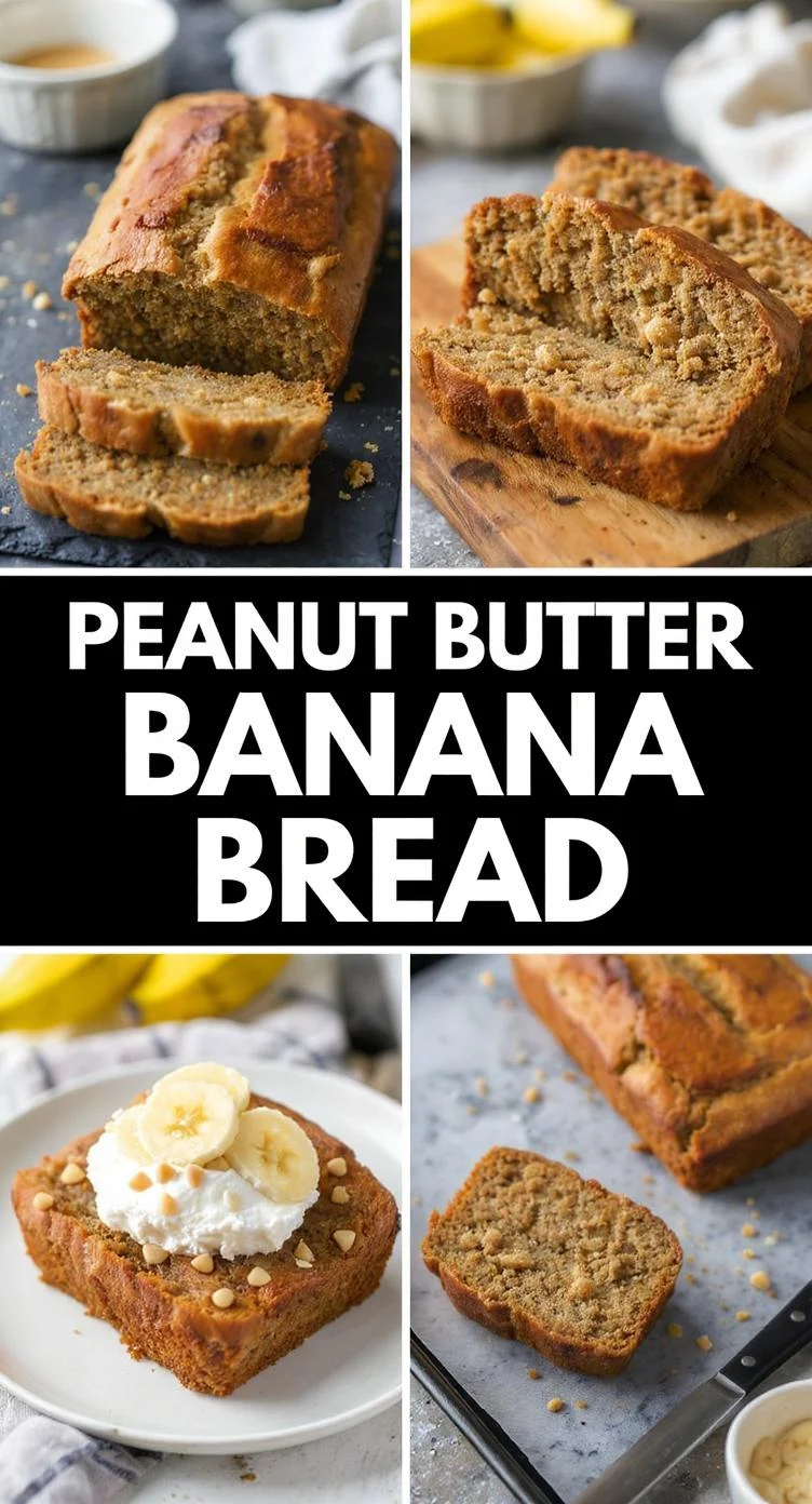 Peanut Butter Banana Bread