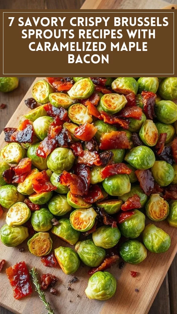 7 Savory Crispy Brussels Sprouts Recipes With Caramelized Maple Bacon
