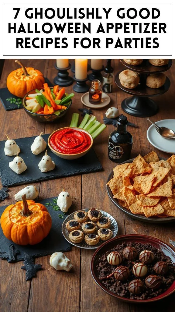 7 Ghoulishly Good Halloween Appetizer Recipes for Parties