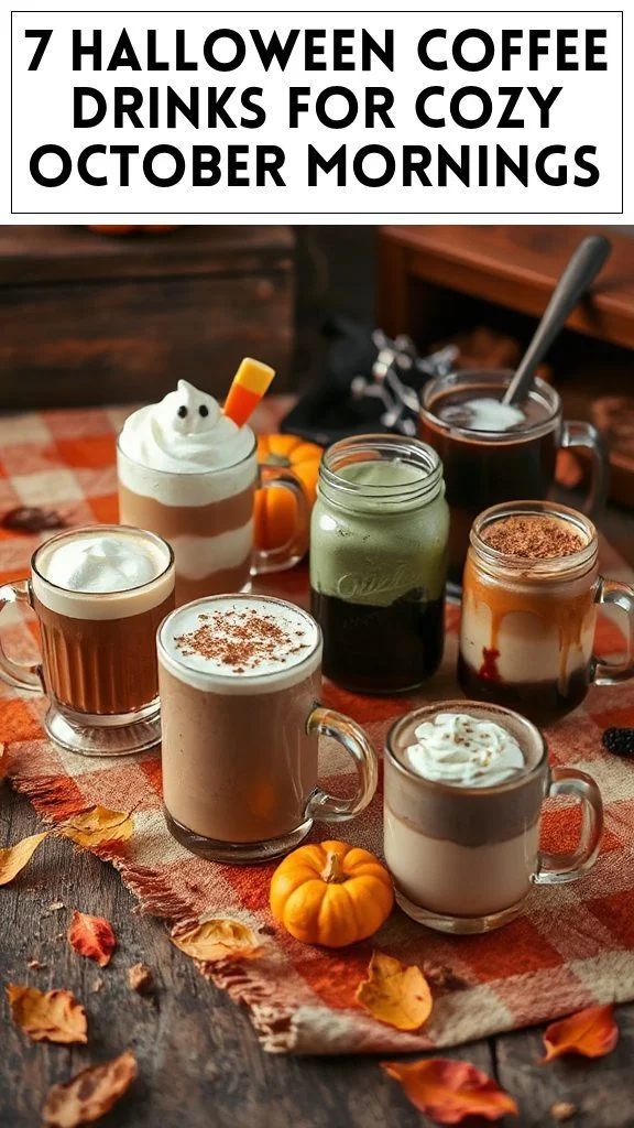 7 Halloween Coffee Drinks for Cozy October Mornings