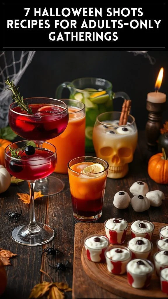 7 Halloween Shots Recipes for Adults-Only Gatherings