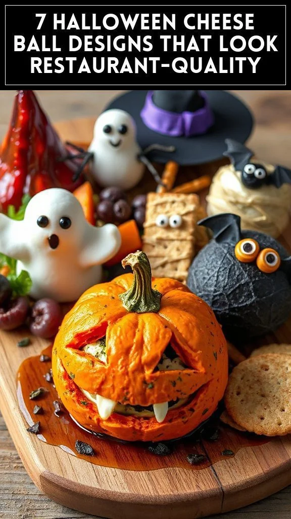 7 Halloween Cheese Ball Designs That Look Restaurant-Quality