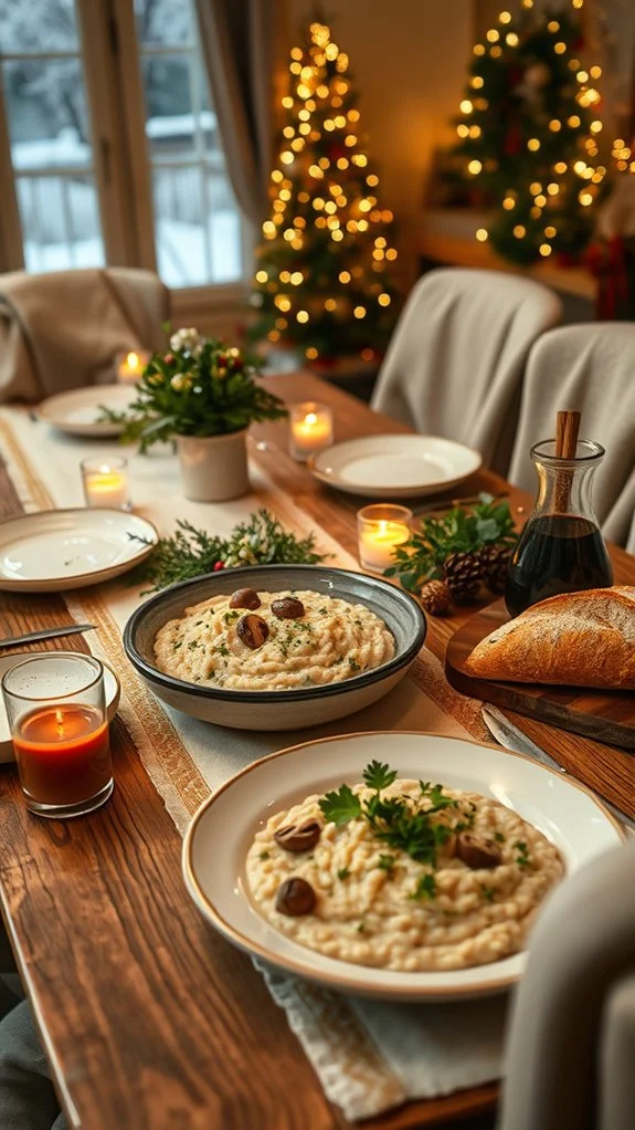creamy mushroom risotto recipe