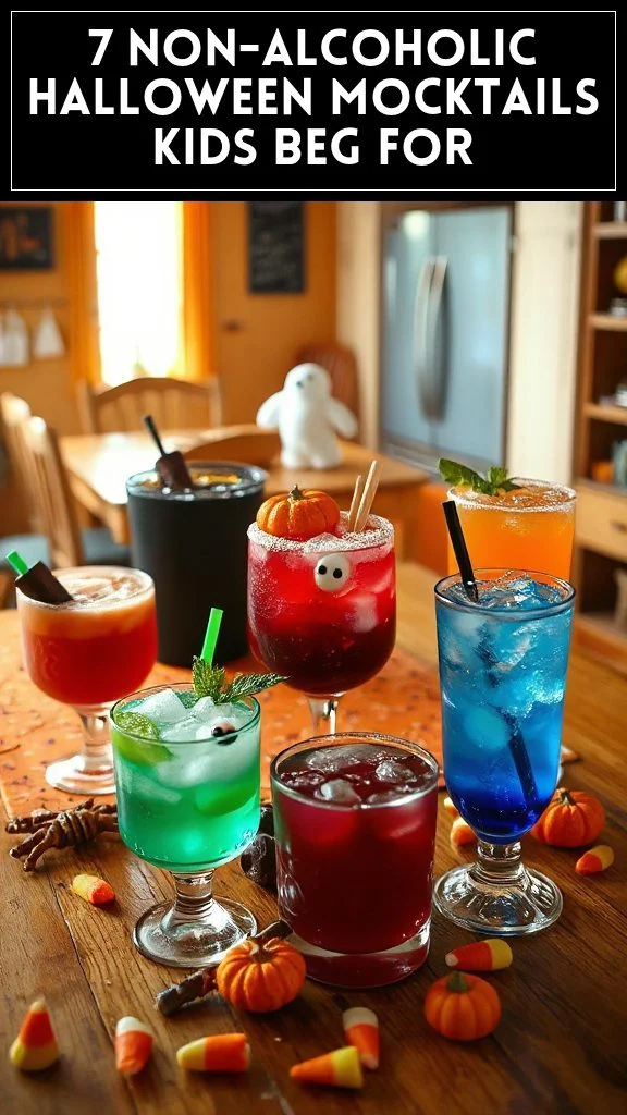 7 Non-Alcoholic Halloween Mocktails Kids Beg For