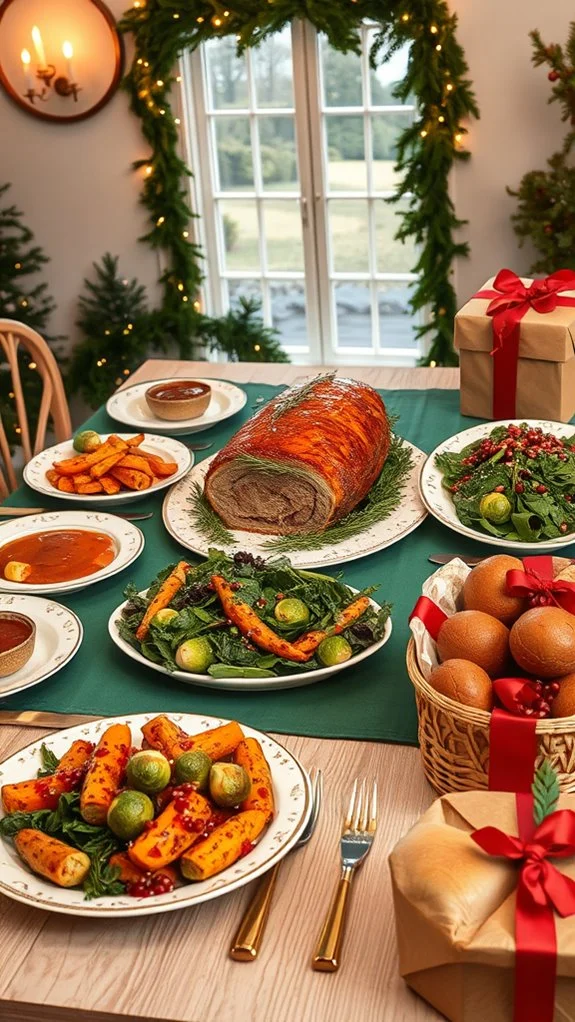 nut roast holiday centerpiece