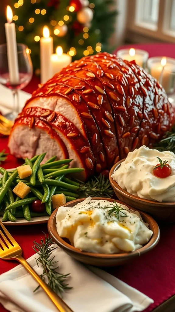 pineapple bourbon ham delight
