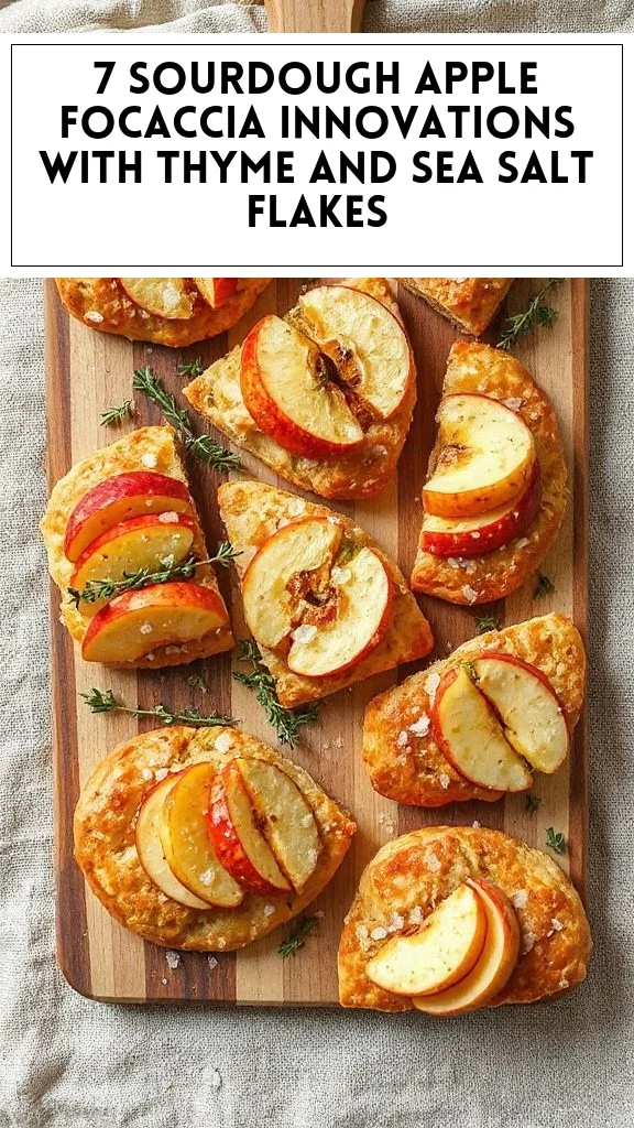 7 Sourdough Apple Focaccia Innovations With Thyme and Sea Salt Flakes