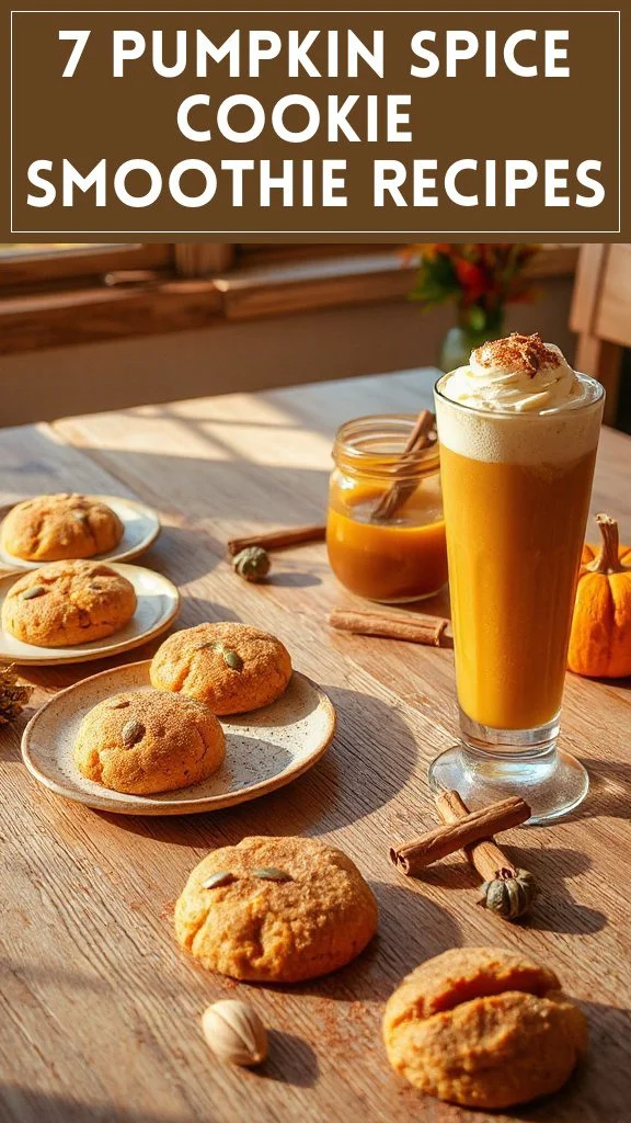 7 Pumpkin Spice Cookie & Smoothie Recipes