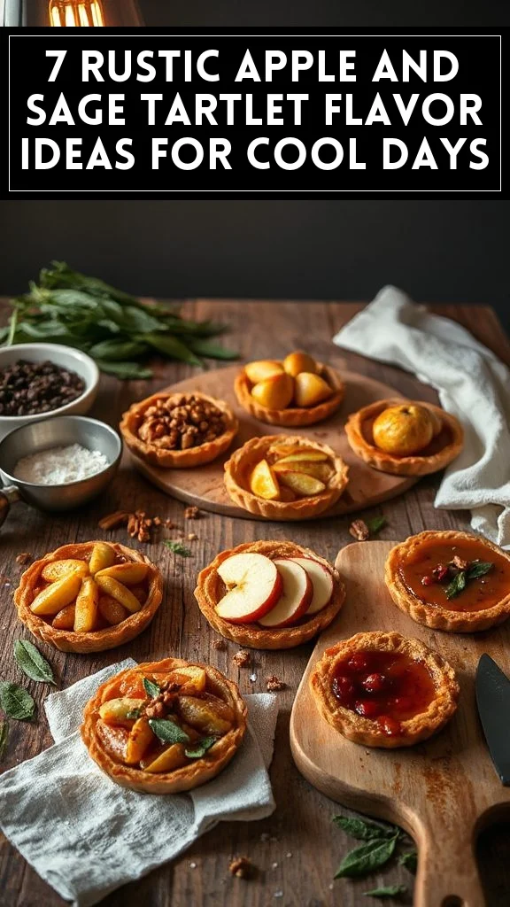 7 Rustic Apple and Sage Tartlet Flavor Ideas for Cool Days