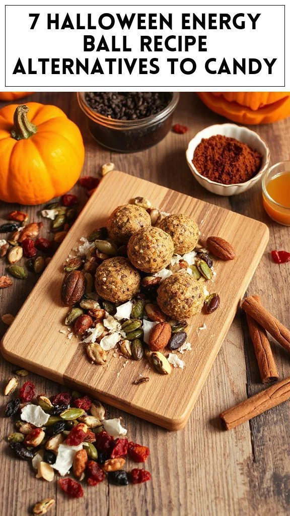 7 Halloween Energy Ball Recipe Alternatives to Candy