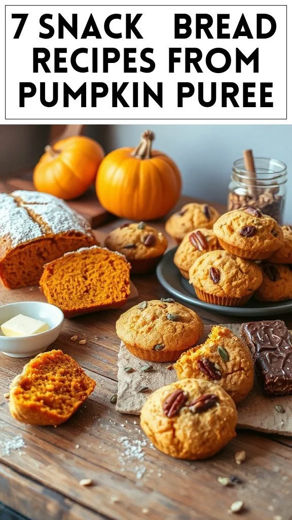 7 Snack & Bread Recipes From Pumpkin Puree