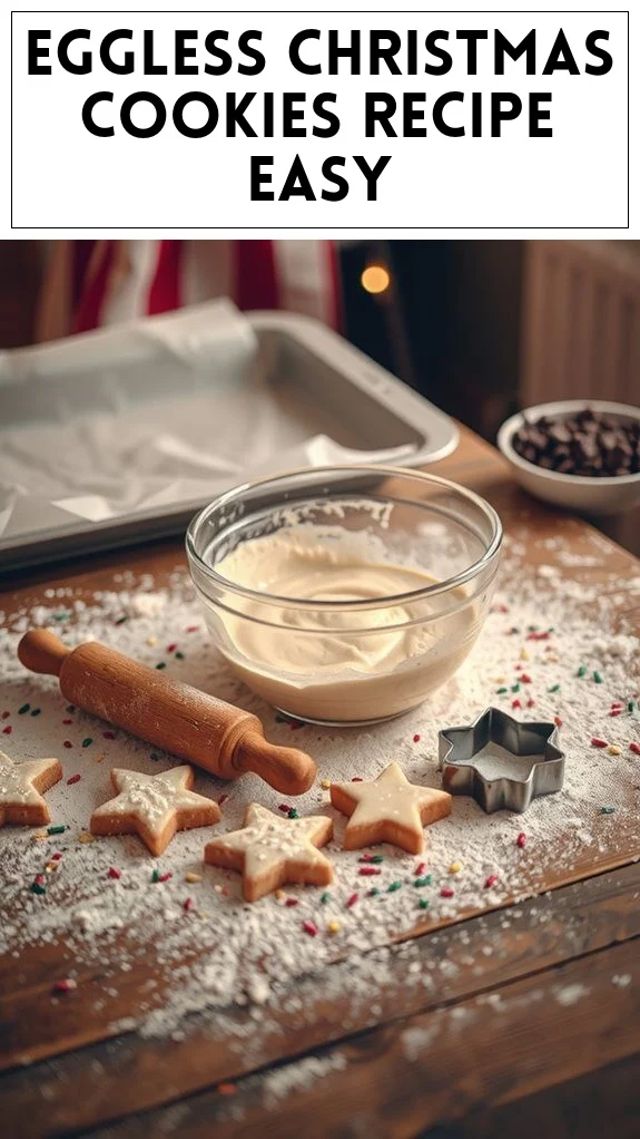 Eggless Christmas Cookies Recipe Easy