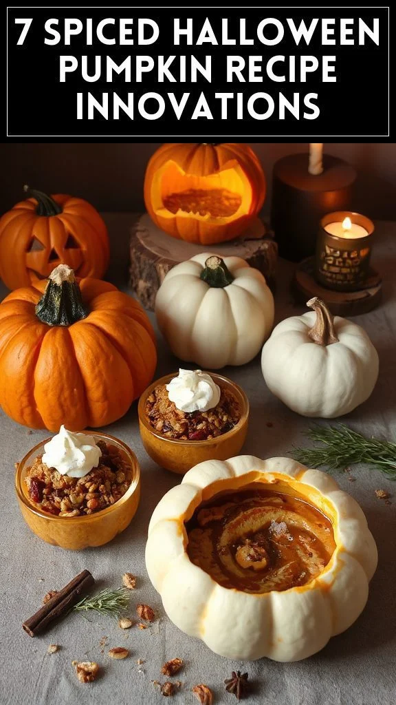 7 Spiced Halloween Pumpkin Recipe Innovations